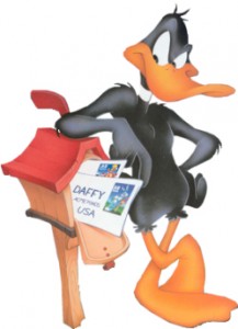 Daffy-duck-mailbox